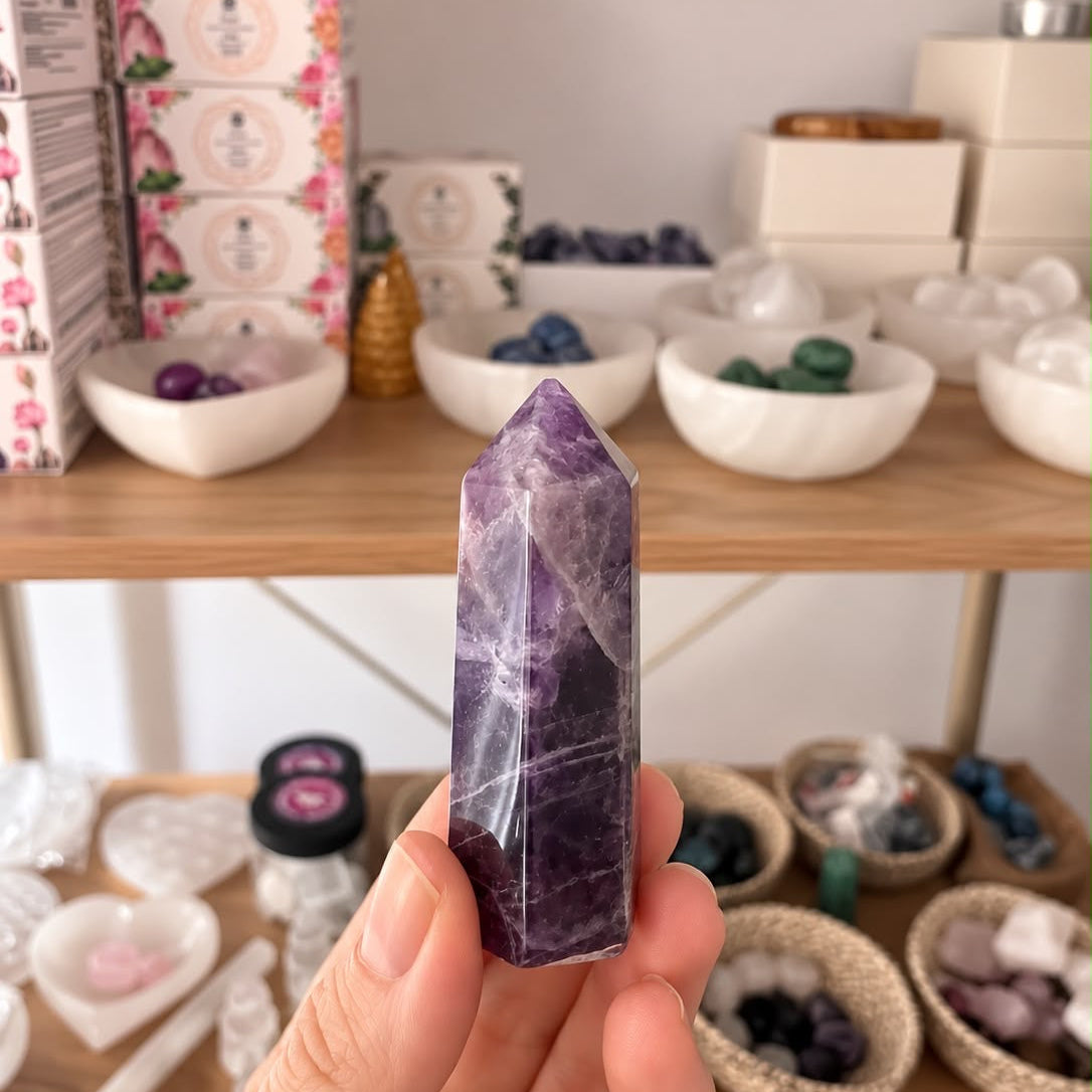 Punta de Amatista · Calma e intuición
