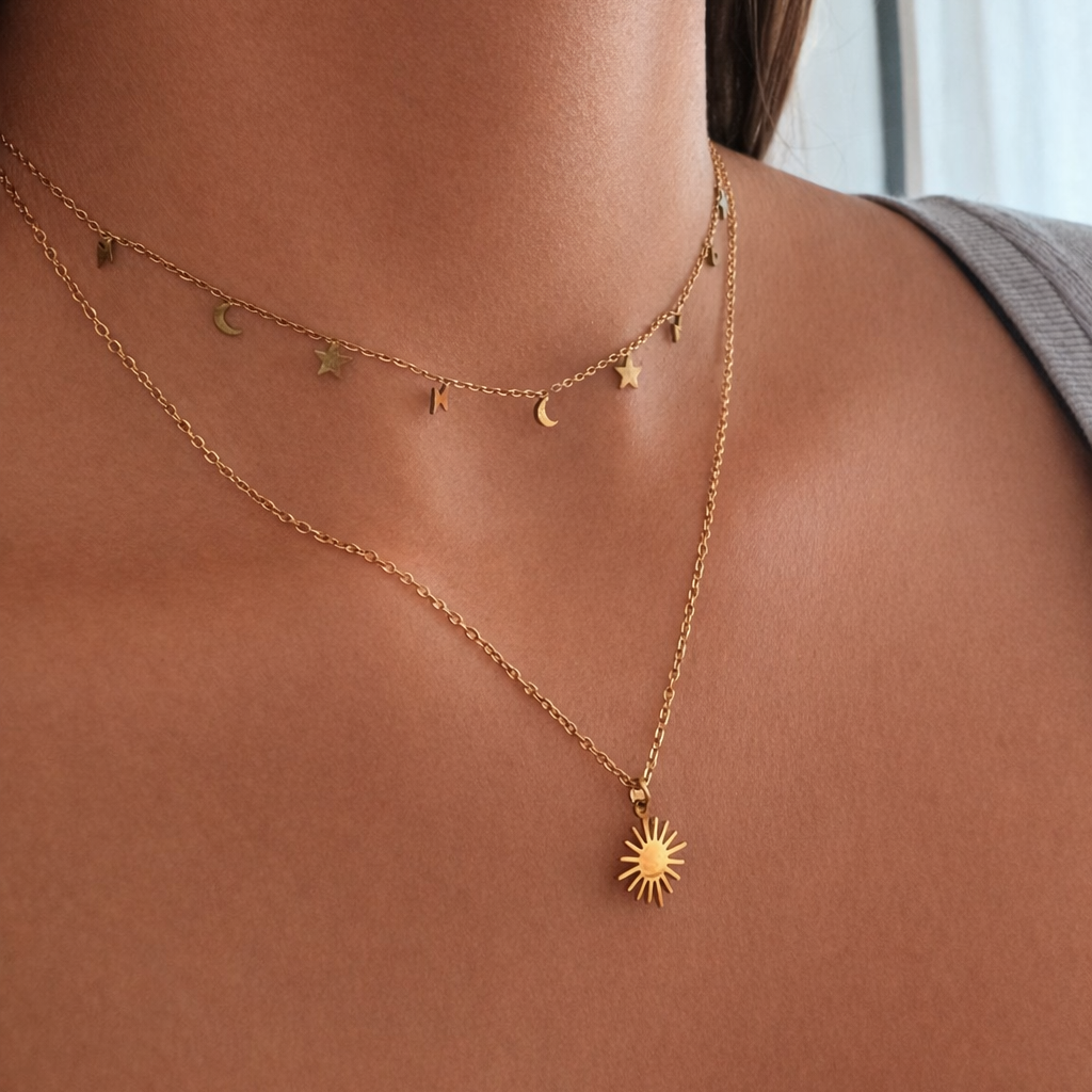 COLLAR SOL DORADO
