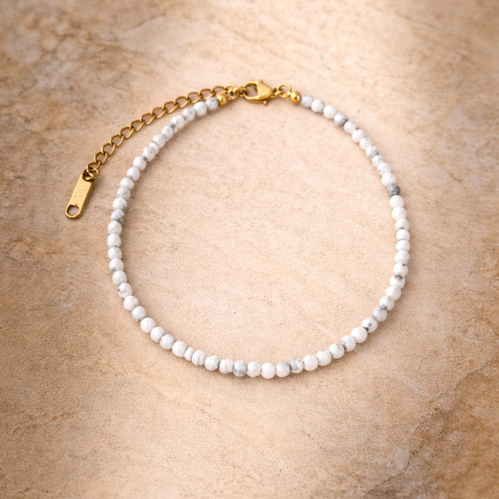 PULSERA HOWLITA BLANCA