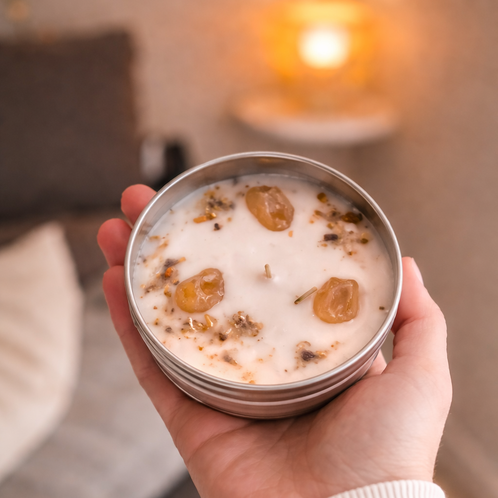 VELA DE ENERGÍA Y ABUNDANCIA✨Árbol de té