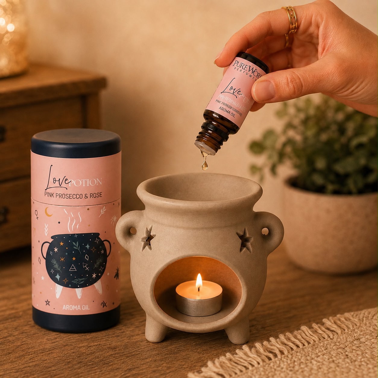 ACEITE AROMÁTICO DE ROSAS