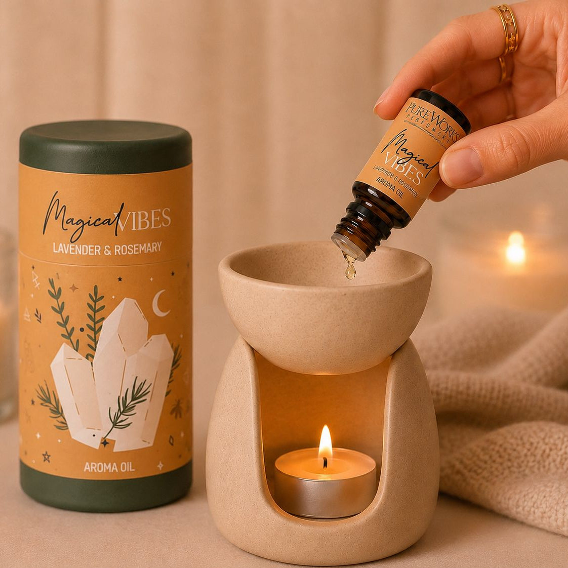 ACEITE AROMÁTICO DE LAVANDA Y ROMERO