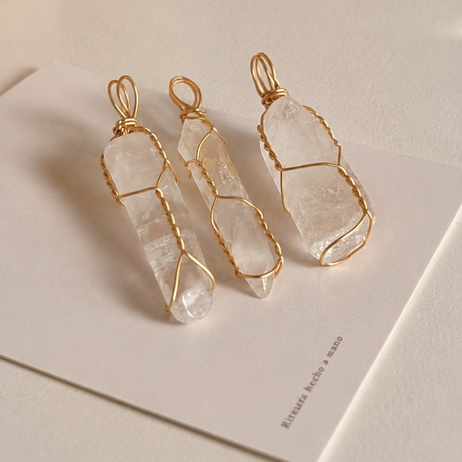 COLLAR CUARZO BLANCO