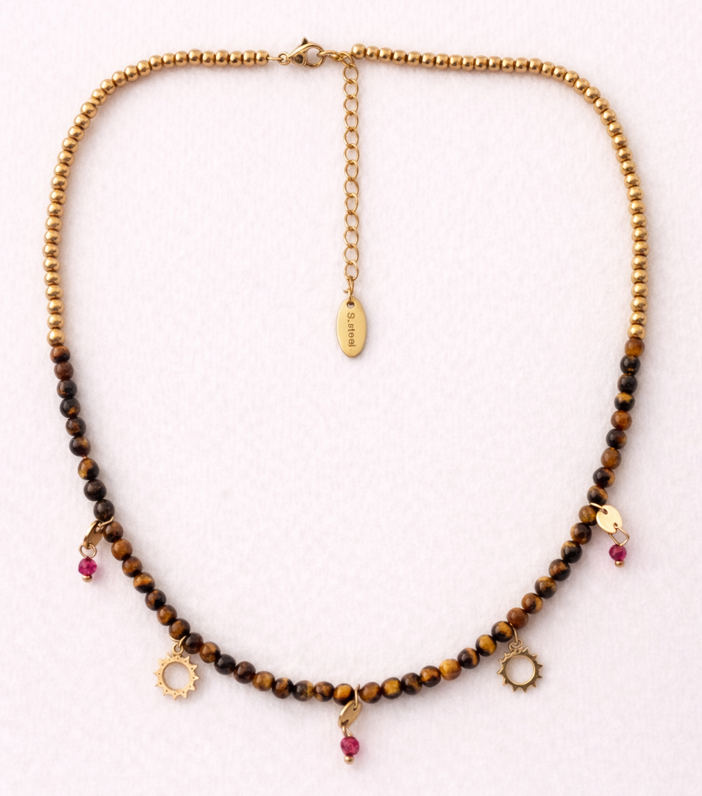 CHOKER OJO DE TIGRE