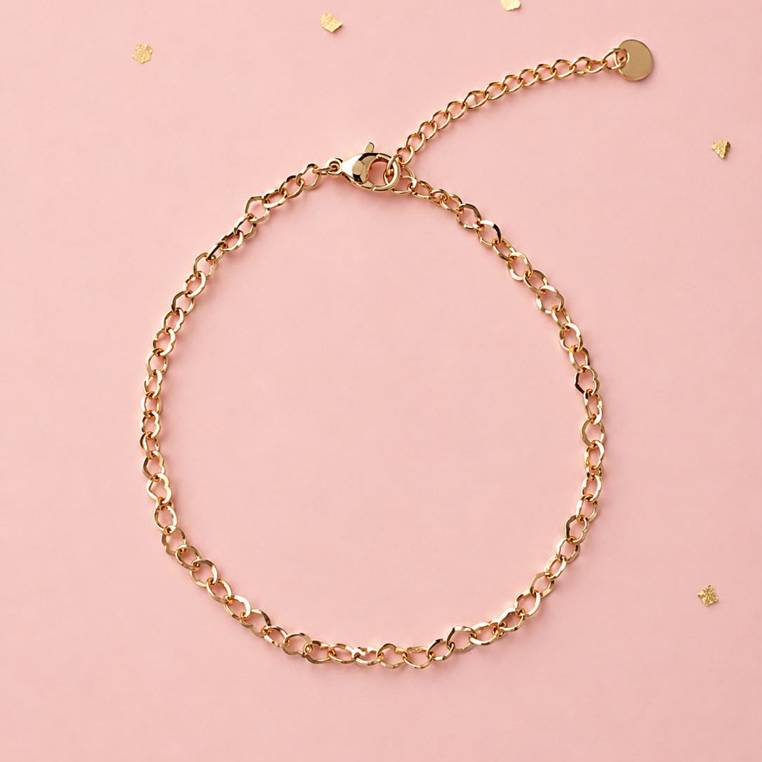 TOBILLERA CORAZONES